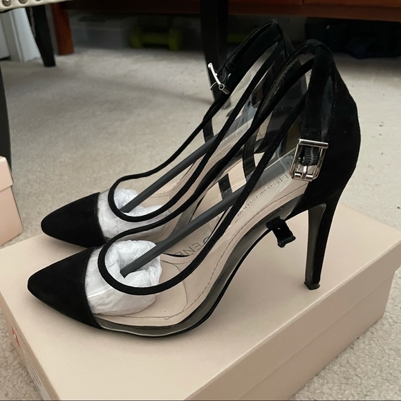 BCBGeneration Cynthia Clear & Black Pump - Picture 3 of 7